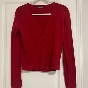 Red BrandyMelville Cardigan